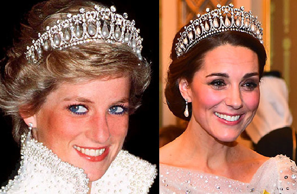 Prenses Diana'dan Kate Middleton'a ihtişamlı miras Prenses Diana'dan Kate Middleton'a ihtişamlı miras