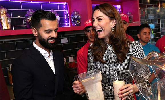 Kate Middleton'ın romantik anları Kate Middleton'ın romantik anları