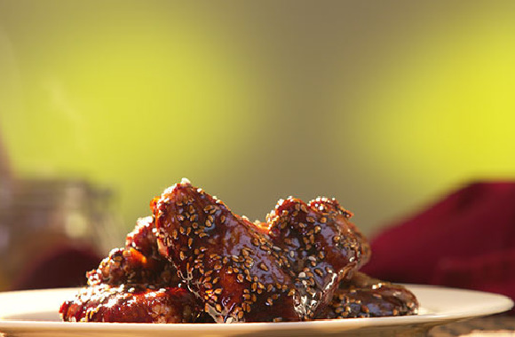 Fırında teriyaki soslu kanat Fırında teriyaki soslu kanat