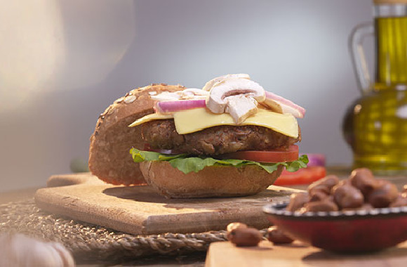 Vejetaryen Burger Vejetaryen Burger