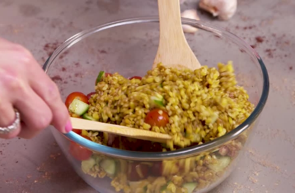 Firik Bulgurlu Salata Firik Bulgurlu Salata